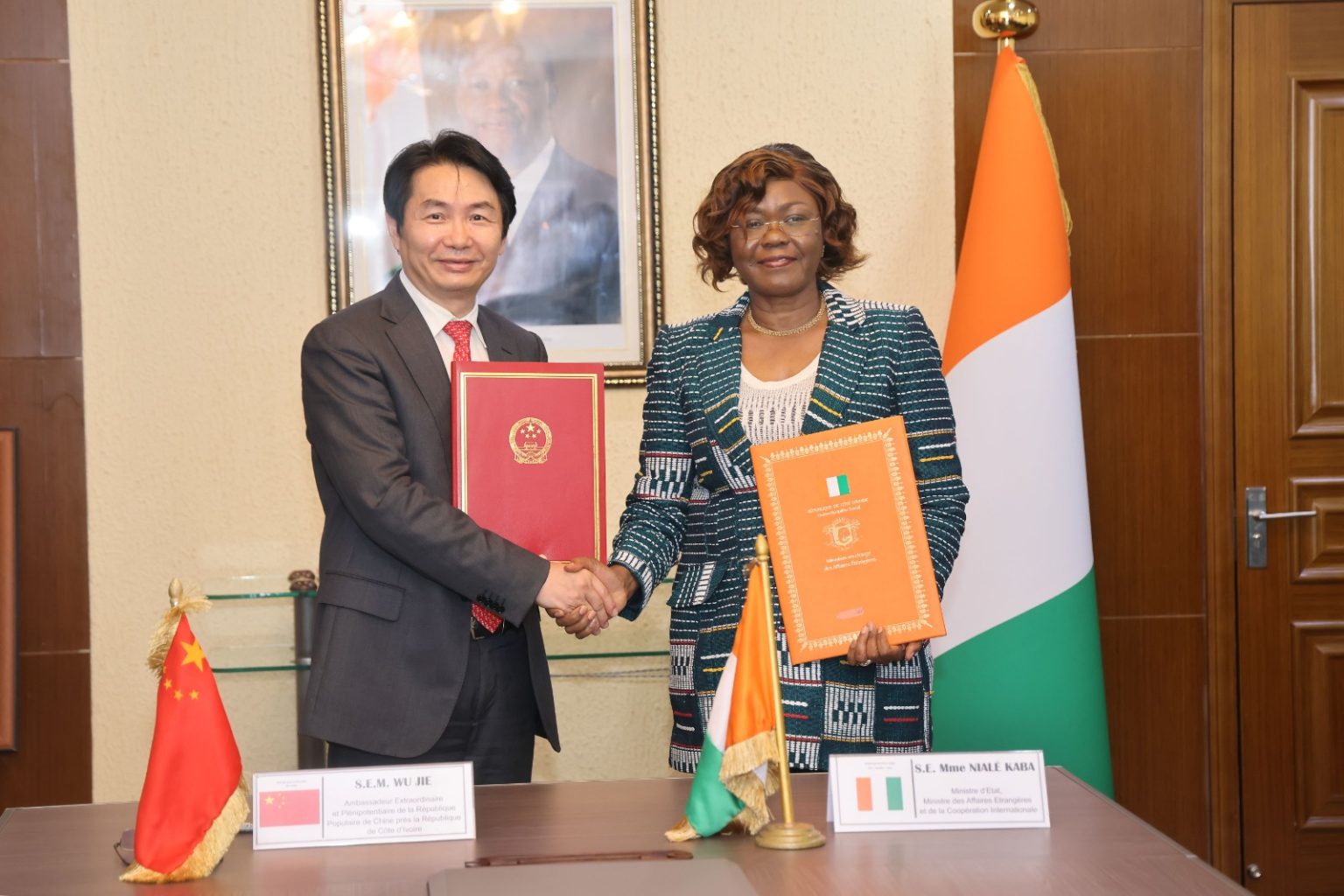 Accord de coopération agricole Côte d'Ivoire – Chine signé